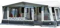 dwt Wohnwagen Vorzelt Domino 280 cm tief, Saisonzelt f&uuml;r Wohnwagen-Camping,...