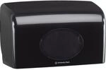 Kimberly Clark 7191 AQUARIUS Toilet Tissue Spender, Kleinrollen, Schwarz