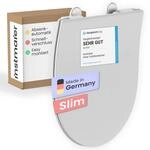 instmaier Alma | Slim Toilettendeckel mit Absenkautomatik | Wei&szlig; | Made in...