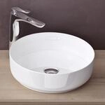 doporro Aufsatzwaschbecken Keramik Waschbecken Rund Waschschlae 31x31x11 cm...