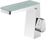 Design Wasserfall Waschtischarmatur NT7320 - Wasserhahn in Chrom