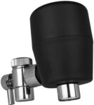 rivaALVA-S Jova Wasserhahnfilter schwarz 2in1 Filter - Blockaktivkohle plus