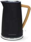 Gastronoma Wasserkocher Edelstahl 1,7 L &ndash; Kettle mit Kalkfilter, 2200 W &ndash;