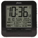 Alecto AK-20 Funkwecker - mit Thermometer - 2 Weckzeiten mit Schlummerfunktion -