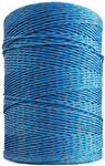Weidezaunlitze Premium - blau/orange - 1000 m, 9 Leiter - hochwertige Weidezaun...