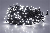 LED Lichterkette kalt wei&szlig; - 180 LED / 13,5 m - Weihnachts Deko Beleuchtung f&uuml;r den