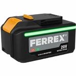 2X FERREX 20V 4Ah Lithium-Ionen Akku, Original Ersatzakku f&uuml;r FERREX Akku-Werkzeuge,