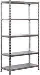 Simon Rack Schwerlastregal, 1800x800x400 mm, Bis 180 kg Belastbar, 5 Verstellbare