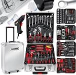 MASKO&reg; Werkzeugkoffer 1400-teilig gef&uuml;llt | Werkzeugset im Aluminiumkoffer 