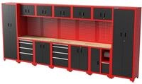FEISTOS Werkstatteinrichtung | Werkzeugschrank Juno 12 | inkl. Lochwand |...