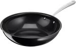Lagostina Desideria Antihaft-Wok, 28 cm, mit Titanbeschichtung, kratzfest, schnelles