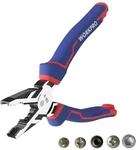 WORKPRO Kombizange 200mm Multifunktionale Universalzange mit vertikalen Rillen...