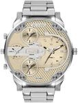Diesel Mr. Daddy Slim Herren 54MM Silberfarbene Edelstahl Uhr, DZ7495