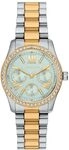 Michael Kors Lexington Damen 34MM zweifarbige Edelstahl-Uhr, MK7609