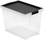 TATAY Aufbewahrungsbox mit Deckel 15 L Mehrzweck - Style | Deckel mit Scharnier inkl.
