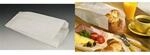 PAPSTAR 1000 Papierfaltenbeutel Cellulose gef&auml;delt 2 kg, 35x13x7cm Weiss