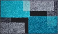 Grund Badteppich Atala t&uuml;rkis Gr&ouml;&szlig;e 70x120 cm
