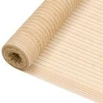 vidaXL Zaunblende Beige 1,2x10 m HDPE 195 g/m&sup2;