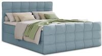 Sofnet Boxspringbett Best Lux mit Fu&szlig;teil, 2 Bettk&auml;sten und Topper -...