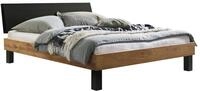 Hasena Trento Bett Sondrio 25 Wildeiche Natur Lecco Smoke 120x200