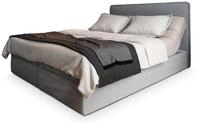 Masseno Boxspringbett Astor 140x200 cm Komplett-Set mit Matratze und Topper,
