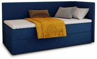 Sofnet Boxspringbett Flame mit Bettkasten - Einzelbett mit Bonell-Matratze und