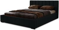 MARPUR Polsterbett Nero mit Kopfteil, 180x200 cm, Doppelbett mit Bettkasten und