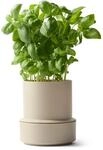 Crushgrind Billund Blumentopf mit Bew&auml;sserungssystem Beige | Self Watering Pot...