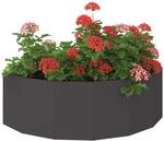 vidaXL Pflanzk&uuml;bel Schwarz 120 x 60 x 35 cm Stahl, Garten und Terrasse,...