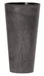 Prosperplast Tubus Slim Effect Blumentopf Pflanzk&uuml;bel Beton-Design 2in1 inkl.