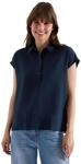 Cecil Dropped Shoulder Bluse mit Struktur universal Blue L