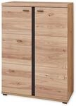 Aktenschrank in Altesche massiv, Old Artisan Oak Optik FSC-zertifiziert - Moderner