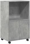 vidaXL Rollschrank, B&uuml;roschrank mit Stauraum, Aktenschrank f&uuml;r Wohnzimmer...
