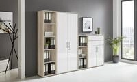 BMG M&ouml;bel Aktenschrank Office Edition Set 22, B&uuml;roschrank abschlie&szlig;bar mit