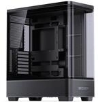 Jonsbo TK-5 PC-Geh&auml;use &ndash; schwarz | ATX Midi-Tower mit Tempered Glass,