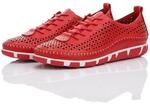 Gemini Damen Schn&uuml;rschuh rot