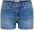 ONLY Female Jeans-Shorts ONLWAUW Mittlere Taille Normal geschnitten Jeans-Shorts
