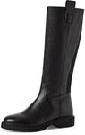 Tamaris Damen Stiefel Leder schwarz 37