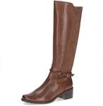 Caprice Damen Mode-Stiefel mit Absatz, Braun (COGNAC COMB), 39
