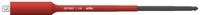 Wiha 43128 TorqueVario-S electricf&uuml;r 1/4" Steckschl&uuml;ssel Adapter, rot