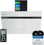 KKT KOLBE A+++ Dunstabzugshaube 80 cm 782 cbm/h Umluft Abluft Kopffrei...