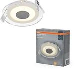 Osram LED Spot Einbaustrahler Acryl Klar 6W 827 Wei&szlig;, Deckenspot 240lm warmwei&szlig;