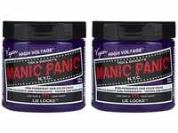 Manic Panic Lie Locks Classic Creme, Vegan, Cruelty Free, Blue Semi Permanent...