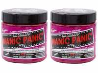 Manic Panic Hot Hot Pink Classic Creme, Vegan, Cruelty Free, Semi Permanent...
