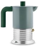 Alessi Vite Espressokocher f&uuml;r 3 Tassen, Gr&uuml;n &ndash; kreatives und funktionales Design