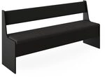 Vicco Esszimmer-Bank Roman, Schwarz, 41.5 x 166.6 cm, geeignet f&uuml;r...