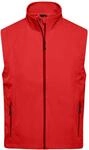 James & Nicholson Herren Softshell Weste - Praktische Weste aus elastischem...