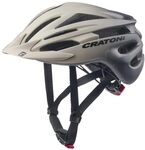 Cratoni Fahrradhelm Pacer Jr. darksand schwarz matt, Gr. S/M (54-58cm),...