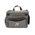 Haberland Fahrradtasche Lenkertasche 8L Grau Inklusive Klickfix-Adapter, 26 x...