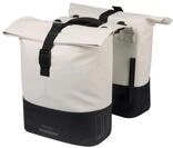 Basil Cove Doppeltasche - MIK inkl. - 28-32L - Wasserfest - Wei&szlig; Schwarz